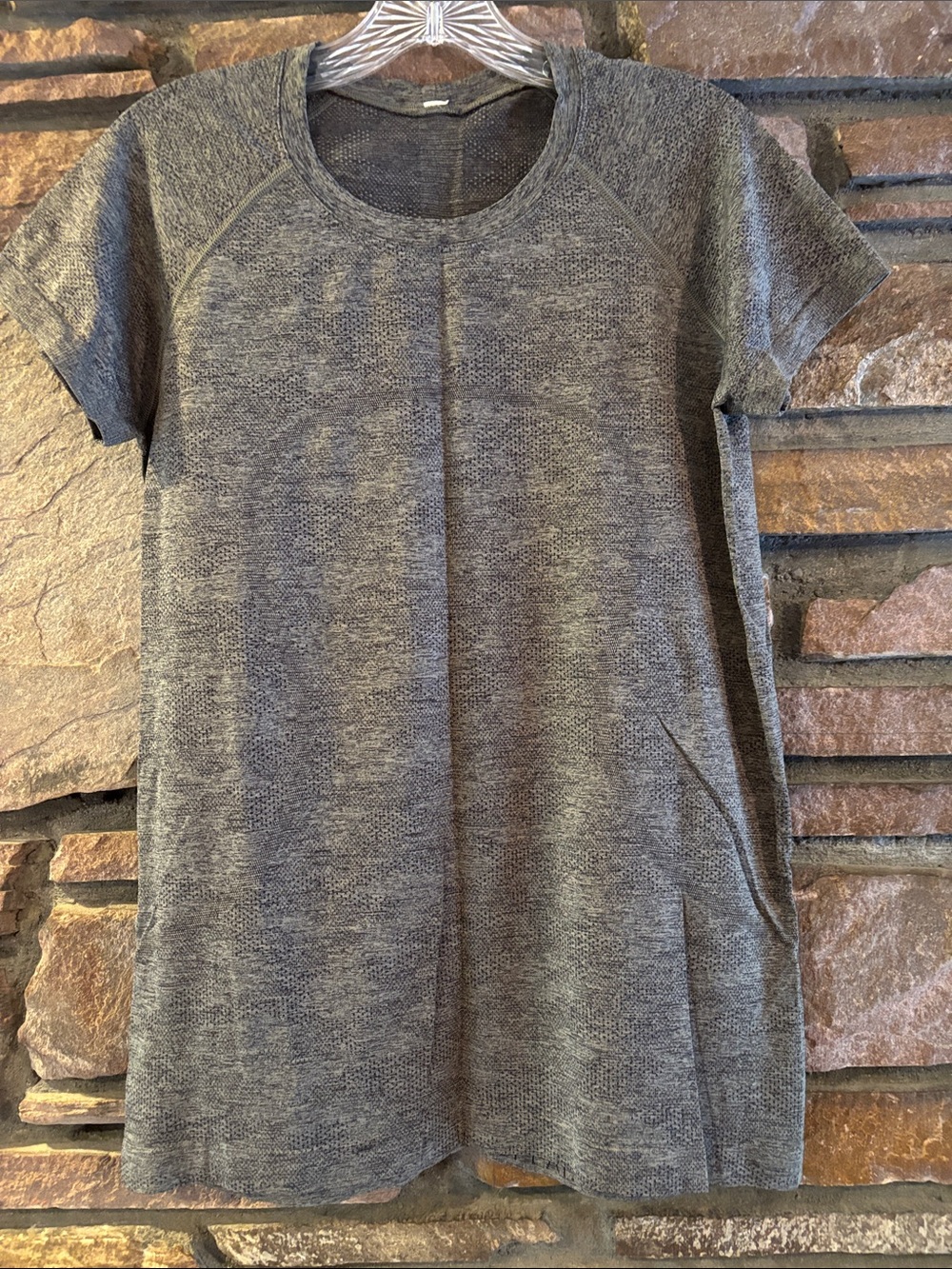 lululemon athletica Swiftly Tech Short Sleeve Olive Green Active Top